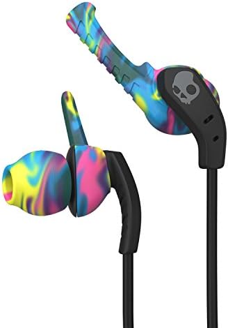 Skullcandy XTplyo Sport Earbuds in Plum/Pink – Lightweight, Sweat-Resistant In-Ear Headphones with Mic for Active Lifestyles, Enhanced Sound Quality and Device Compatibility, Perfect for Workouts and On-the-Go Listening