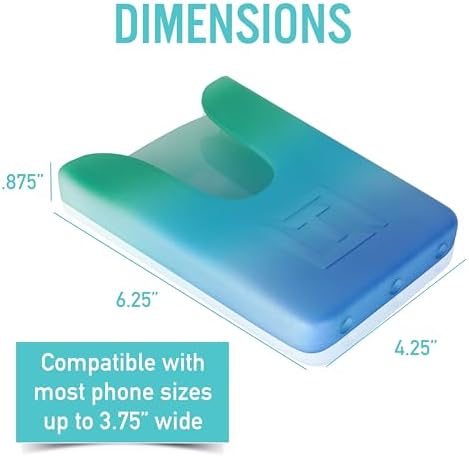 Teal Bogg Bag Phone Holder – Ultimate Smartphone Accessory for Beach & Adventure, Quick-Access Design, Durable Weather-Resistant Silicone, Perfect Compatibility with Most Phone Models, Effortless Convenience and Style