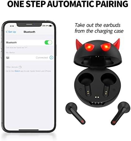 Kids’ Bluetooth 5.1 Wireless Earbuds – Adorable Waterproof Earphones with Dual Mics, 36-Hour Playtime, Hi-Fi Stereo Sound, and Gaming Mode – Perfect for Active Young Listeners and Learning on the Go