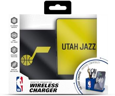 SOAR Smart Wireless Charger & Stylish Desktop Organizer – Fast 10 W Charging for Qi-Enabled Devices, Clutter-Free Workspace Solution with Built-in Storage and Safety Features