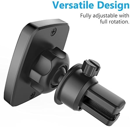 Wix Gear Universal Magnetic Phone Car Mount – Swift-Snap Air Vent Holder for Secure Smartphone Access – Enhanced Stability and Compatibility for Safe Driving – Effortless Installation and Sleek Design for All Devices