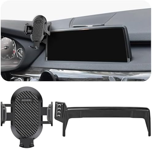 BMW-Compatible 12.3-Inch Car Phone Holder for X7 (2019-2022), X5 (2019-2023), and X6 (2020-2023) – Thick Case Friendly Cell Phone Mount for 4.7-7 Inch Devices – Ultimate Stability and Easy Access for Navigation and Hands-Free Use
