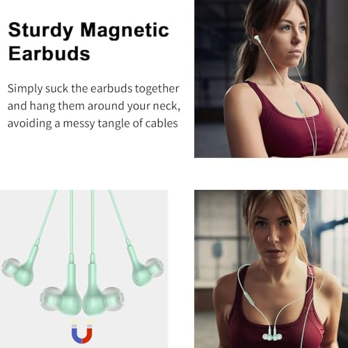 Lightweight USB Noise-Canceling Headset with Microphone for PCs and Laptops – 7.5 Ft Wired Earbuds Featuring In-Line Volume Control for Seamless Zoom Meetings and Online Learning, Optimized for Dell & HP – Superior Comfort and Crystal-Clear Audio for Extended Use
