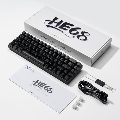 XXV K98 Wireless Gaming Keyboard – Retro Cherry Profile Custom Keycaps, RGB Backlit with Gasket-Structure Design, Hot-Swap Mechanical Comfort for Ultimate Win/Mac Compatibility & Enhanced Gaming Performance