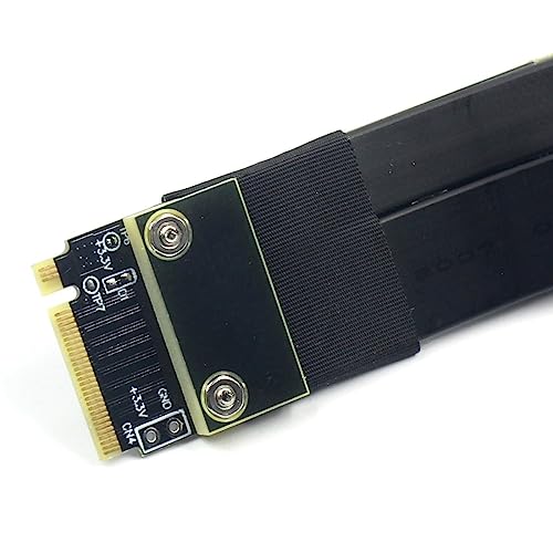 Maximize Your System’s Efficiency with the 10 Gtek M.2 NVMe SSD Extension Cable – 200 mm PCIe 3.0 x4 Adapter for Optimal Data Transfer and Enhanced Compatibility – Durable, High-Performance Accessory for Fast File Transfers and Improved Thermal Management