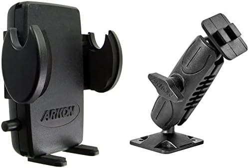 Transform Your Mobile Setup with ARKON 4-Hole AMPS to 38 mm Ball Adapter | Compatible with DUAL-T Phone Mounts | Durable Reinforced Composite Design for Enhanced Longevity | Effortless Installation for Universal Smartphone Compatibility | Ideal for Hands-Free Navigation and Streaming