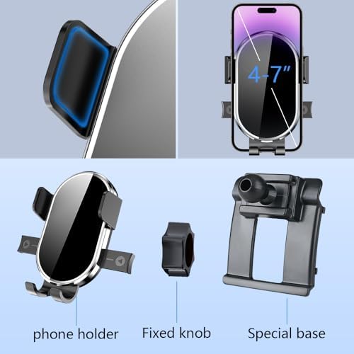 Mazda CX-5 2013-2016 Custom Fit Car Phone Holder – 360-Degree Rotation Dashboard Mount for Enhanced Navigation & Safety – Sleek Mobile Device Cradle Accessory for Ultimate Driving Convenience