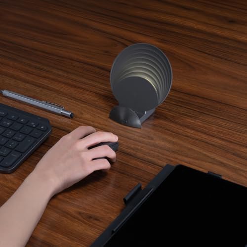 Sleek Magnetic Charging Dock for Logitech MX Master 3 S & MX Anywhere 3 S – Fast & Efficient Wireless Mouse Charger for Mac – Elevate Your Workspace with Stylish Grey Design and Enhanced Compatibility