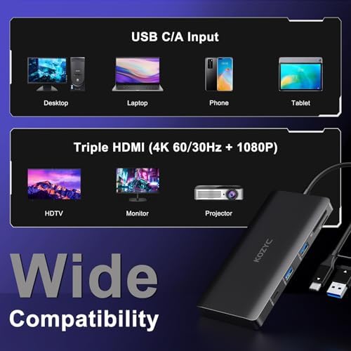 Transform Your Workspace with the USB C to Dual HDMI Adapter – 4 K 60 Hz Display Extender for Mac Book, Dell XPS & Samsung Galaxy S9 – Ultimate Solution for Multitasking Professionals & Gamers – MST Mode Ready for Seamless Windows Integration – Chic Green Design for Modern Aesthetics – Elevate Streaming, Presentations & Gaming with Stunning Visual Clarity – Compact & Durable for On-the-Go Connectivity