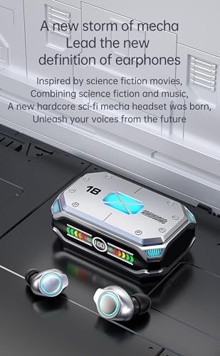 Ultimate IP7 Waterproof True Wireless Earbuds – Bluetooth 5.3 Touch-Controlled Headphones with Built-in Mic, LED Battery Indicator, and Ergonomic Fit for Superior Sound and Comfort – Model 36 for Active Lifestyles and Outdoor Adventures