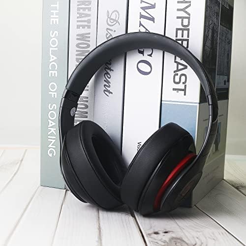Upgrade Your Beats: Krone Kalpasmos Studio 3 & 2 Replacement Ear Pads – Soft Memory Foam Cushions for Ultimate Comfort and Noise Isolation in Vibrant Red – Perfect Fit for Wired & Wireless Models (B0501, B0500) – Enhance Sound Quality & Style Effortlessly