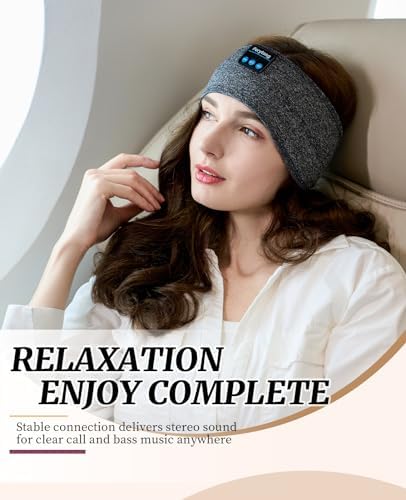 Perytong Wireless Bluetooth Sports Headband Headphones – Ultimate Comfort & Crystal-Clear Sound for Sleep, Yoga & Jogging – Perfect for Insomnia Relief, Meditation, and Easy Device Pairing