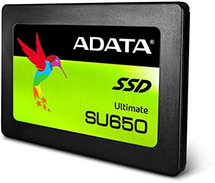 Upgrade Your Gaming & Performance with ADATA ASU650 960 GB SATA III SSD – Lightning-Fast 520 MB/s Read Speed for Instant Access and Enhanced Storage Solutions – 3 D NAND Technology for Ultimate Reliability in a Compact 2.5″ Internal Drive