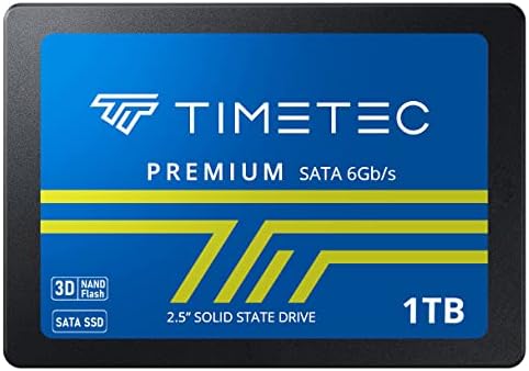 Upgrade Your Computing Power with Timetec 1 TB SSD – Blazing 550 MB/s Read Speed, Advanced 3 D NAND Tech for Seamless Gaming & Multitasking – Perfect for Desktops & Laptops!
