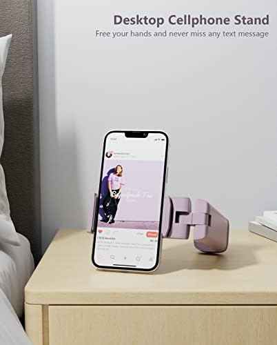 Mii KARE Universal Airplane Phone Holder – Innovative 360-Degree Rotating Smartphone Mount for Ultimate In-Flight Entertainment, Lightweight and Durable Travel Companion for Effortless Viewing on Tray Tables, Perfect for Long Flights and Quick Getaways