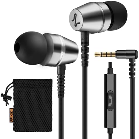 LUDOS OMNITONE USB-C Earbuds – Rich Sound Quality & Comfortable Fit for i Phone 16 & Samsung Galaxy S24 – Noise-Canceling Technology, Ergonomic Design, 5-Year Warranty – Turquoise – Perfect for Music, Gaming, and Calls with Quick USB-C Connectivity and Wide Device Compatibility