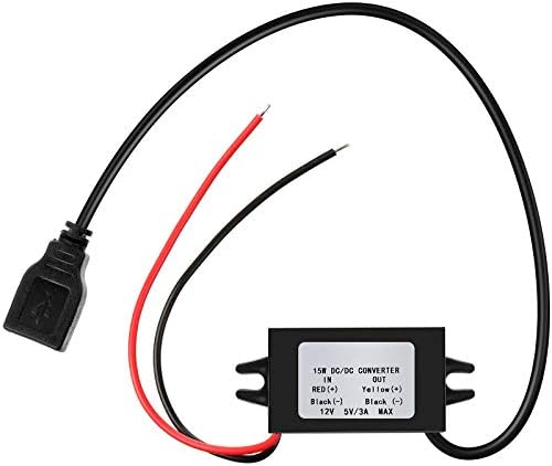 Weewooday 12 V to 5 V USB Buck Converter Duo – High-Efficiency Car Power Adapter for Seamless Device Charging on the Go