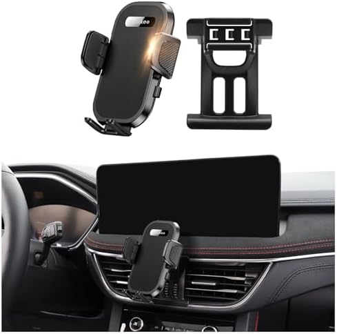 Premium Adjustable Car Phone Holder for Ford Escape 2020-2024 & Escape Hybrid – Secure Smartphone Mount with 360-Degree Rotation, Enhanced Compatibility for 4-7 Inch Devices – Effortless Navigation and Hands-Free Safety