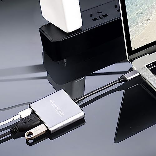 Ultimate 3-in-1 USB-C Hub HDMI Adapter for Mac Book Pro & Air – 100 W Power Delivery, High-Speed Data Transfer & Portable Design for Effortless Connectivity and Enhanced Productivity
