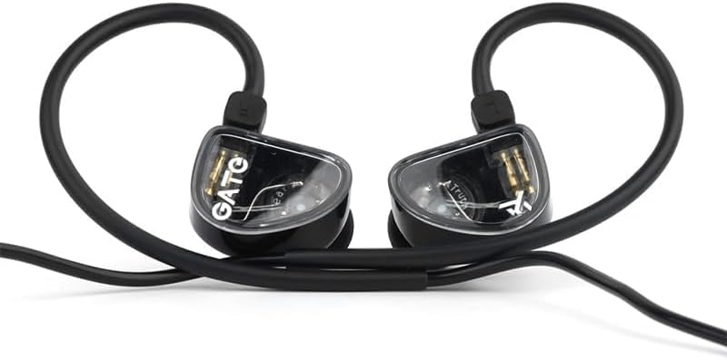 Experience Unmatched Audio Clarity with Fanmusic TRUTHEAR GATE Dynamic Driver In-Ear Headphones – Sleek Black Design, Detachable 0.78 mm 2-Pin Cable, and Integrated Microphone for Seamless Connectivity and Comfort, Perfect for Audiophiles and Everyday Listeners – Elevate Your Music Journey Today