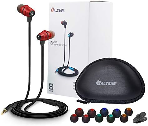 High-Resolution Dual Driver Hybrid Earphones with Mic – Superior In-Ear Sound Experience for Smartphones, PCs & Tablets – Tangle-Free Flat Noodle Cable – Lightweight Comfort & Dynamic Bass – Premium Audio Quality in Vibrant Yellow