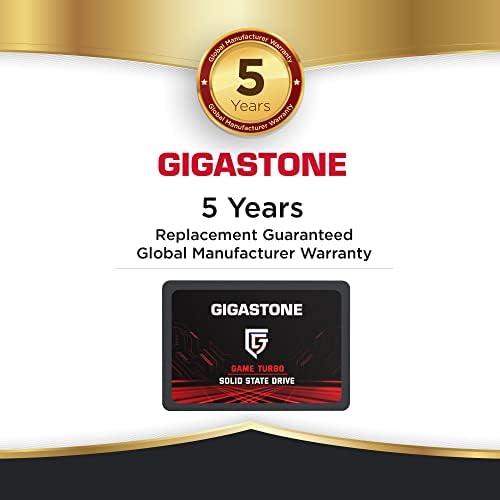 Transform Your Laptop and PS4 with Gigastone 256 GB SATA III SSD – Unleash Blazing 520 MB/s Read Speeds for Ultimate Gaming and Productivity – Reliable 2.5″ Internal Solid State Drive Featuring Advanced 3 D NAND and SLC Cache Technology – Revolutionize Your System’s Performance Today!
