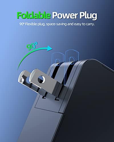 Universal 45 W Laptop Charger for Lenovo Idea Pad Slim Series – Fast Charging Power Adapter with Foldable Plug, UL Certified Safety, and 7.5 Ft Scratch-Resistant Cable – Perfect Compatibility for Models 1-11, 1-14, 1-15 + Enhanced Battery Performance Guarantee