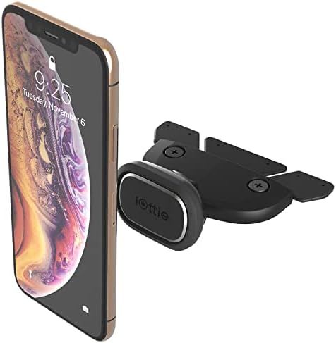 i Ottie i Tap 3 Magnetic Dashboard Smartphone Holder – Universal Car Mount for i Phone & Android with Mag Safe Support, Effortless One-Hand Operation, Quick Adhesive Setup for Secure and Safe Driving