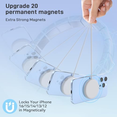Revolutionize Your Charging Routine with the Do Honest 3-in-1 Magnetic Wireless Charger – 15 W Fast Charge Pad for i Phone 16/15/14/13/12, Air Pods, and Apple Watch – Compact, Safe, and Travel-Ready Design for Ultimate Convenience – Enhanced Compatibility and Accelerated Charging Efficiency