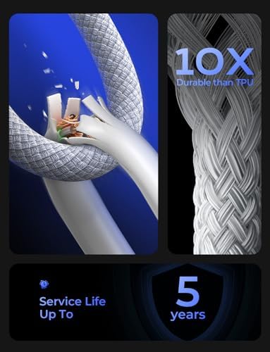 LISEN USB C to USB C Cable 5-Pack – Premium Fast Charging Solution with 60 W Power Delivery, Versatile Lengths (3.3 FT, 6.6 FT, 10 FT) for i Phone 16, i Pad Mini 6/Pro, Mac Book Pro 2020 & Samsung S23 – Durable, High-Speed Connectivity for All Your Devices