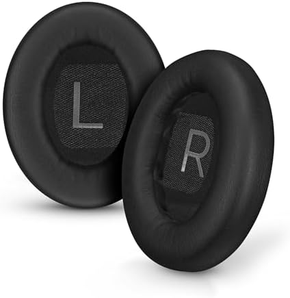 Upgrade Your Bose NC700 Experience with Brainwavz Premium Replacement Earpads – Soft PU Leather & Memory Foam for Ultimate Comfort and Enhanced Sound Quality – Effortless Installation in Minutes – Stylish Black Design for Superior Compatibility and Long-Lasting Durability