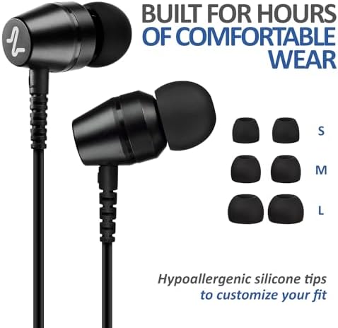 LUDOS OMNITONE USB-C Earbuds – Rich Sound Quality & Comfortable Fit for i Phone 16 & Samsung Galaxy S24 – Noise-Canceling Technology, Ergonomic Design, 5-Year Warranty – Turquoise – Perfect for Music, Gaming, and Calls with Quick USB-C Connectivity and Wide Device Compatibility