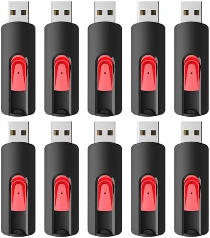 RAOYI 5-Pack 64 GB USB Flash Drives – High-Speed USB 2.0 Memory Sticks for Effortless Data Transfer and Storage – Portable Thumb Drives for PC and Laptop – Ideal for Organizing Photos, Documents, and Videos – Multi-Pack Convenience for Home and Office Use