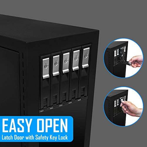 Kingwin Universal Hot Swap Mobile Rack for 2.5” & 3.5” SSD/HDD – Effortless Internal Tray-Less SATA Hard Drive Backplane Enclosure with 6 Gbps Support for SATA I/II/III & SAS I/II – Ultimate Flexibility and Enhanced Data Transfer Speed for Efficient Storage Management