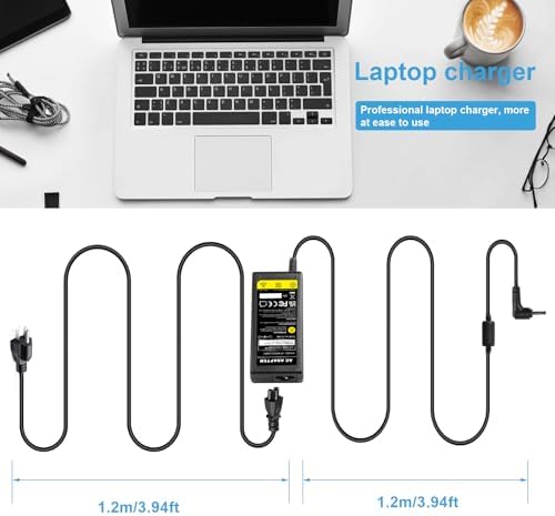 90 W USB-C Type-C Laptop Charger for Lenovo Think Pad & More – High-Speed Power Adapter for Enhanced Device Compatibility, Ideal for Yoga, Idea Pad, X1 Carbon, and Dell XPS Series – Reliable Performance with 12-Month Warranty and 30-Day Return Policy