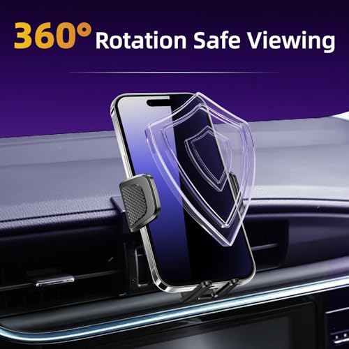 Premium Adjustable Car Phone Holder for Toyota Corolla 2017-2019 – Secure 360° Rotation Smartphone Mount for 4-7 Inch Devices – Ultimate Auto Accessory for Safety and Convenience
