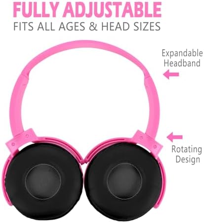 Exceptional Wireless Comfort for Learning – 2 Pack Kids Headphones with Soft Swivel Ear Pads for Engaging Online Education, Stylish Light Blue & Purple On-Ear Designs Ideal for School Use and Virtual Classrooms, Durable Wired Connectivity for Laptops and Meetings