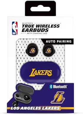 SOAR NBA True Wireless Earbuds V.2 – Elevate Your Audio Experience with State-of-the-Art Bluetooth 5.0, Exceptional Sound Quality, and Official NBA Branding for Ultimate Fan Engagement, Designed for Comfort and Hands-Free Convenience