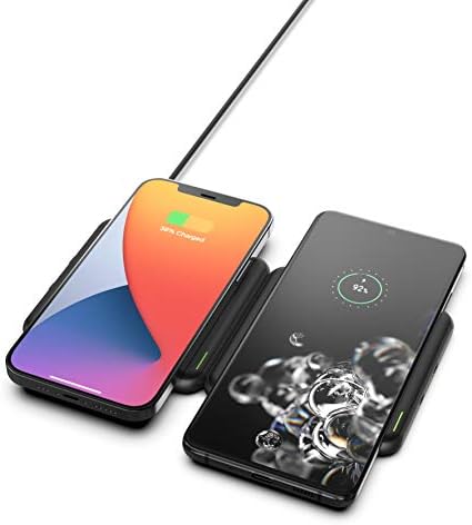 Modula5 Wireless Charging Pod for Smartwatches – RX-MP02 B | Rapid Qi-Enabled Charger for Apple Watch & Multi-Device Compatibility | Sleek, Portable Design with LED Indicators for Effortless Charging Experience