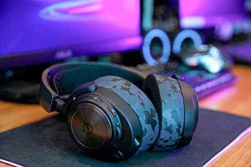 Experience Ultimate Comfort with WC Freeze Nova Pro Wireless Cooling Gel Earpads for Arctis Nova Pro – Exclusive 90’s Black Design, Enhanced Durability & Sound Isolation, Tailored Fit for Gamers Seeking Maximum Performance and Prolonged Play Sessions