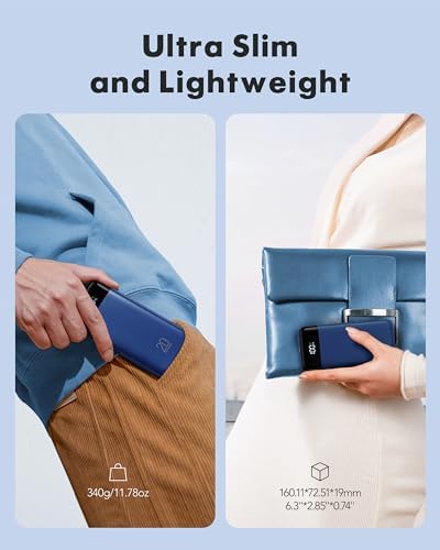 Charmast 20000 m Ah Travel Power Bank with 4 Integrated Charging Cables and 6 Output Ports, 20 W Fast Charging External Battery Pack for i Phone 16/15/14, Android Devices, i Pads, and Tablets – Ultimate On-the-Go Charging Solution for Seamless Connectivity and Reliability