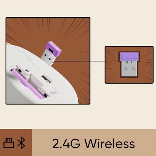 Akko Cat Theme Pink Wireless Gaming Mouse – Tri-Mode Connectivity for Seamless Use Across Devices, Adorable Cartoon Design for Enhanced Aesthetic, Ergonomic & Lightweight for Extended Comfort, Ideal for Mac & Windows Users – Elevate Your Gaming Experience with Style!
