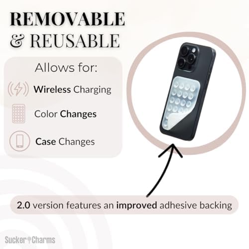 Lavender Fizz Silicone Phone Mount – Versatile Hands-Free Suction Holder for i Phone & Android – Ideal Tik Tok Filming & Video Call Accessory – Secure, Removable Grip for Effortless Mobile Use – Stylish & Functional Design for On-the-Go Convenience