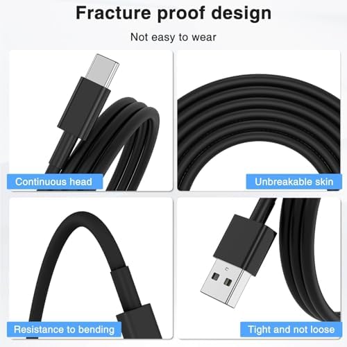 3 Pack USB-C Carplay Charging Cables for i Phone 16, 15 Pro Max & Plus – 3 FT High-Speed Data Transfer Cords for Seamless Connectivity with i Pad 10 th Gen & Air 5 th – Durable & Stylish Black Design for Optimal Vehicle Integration