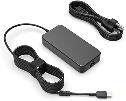 High-Performance 135 W AC Charger for Lenovo Think Centre M70, M80, M90 Series & Think Station P320, P330 – Fast Charging Power Supply Adapter with Enhanced Safety Features and 12-Month Warranty
