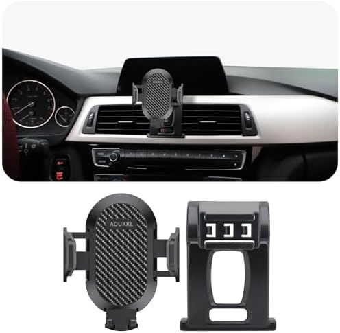 BMW 3 & 4 Series Premium Phone Holder – Advanced 360-Degree Rotating Mount for 4-7 Inch Devices, Thick Case Compatible, Hassle-Free Installation for Optimal Driving Safety and Convenience – Tailored for 2012-2018 & 2013-2020 Models