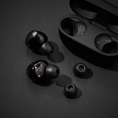 Experience Next-Level Audio Comfort with AZLA Foamax Standard (ML) Memory Foam Earbud Tips – Superior Noise Isolation and Enhanced Fit for Sony, Beats, Samsung, and Skullcandy Wireless Headphones – Premium Replacement Tips Boosting Sound Quality and Reducing Listener Fatigue