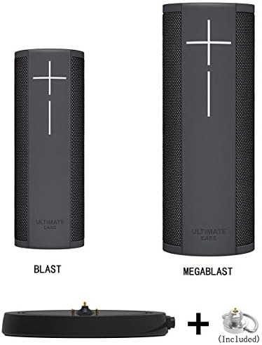 Ultimate Ears Power Up Charging Dock for Boom 3 & Megaboom 3 – Premium Speaker Charger with 5-Foot Cable & Wall Adapter – Sleek Design for Effortless Charging of Blast & Megablast Models – Ideal Accessory for Home & Office Use – Not Compatible with Boom 4 or Megaboom 4