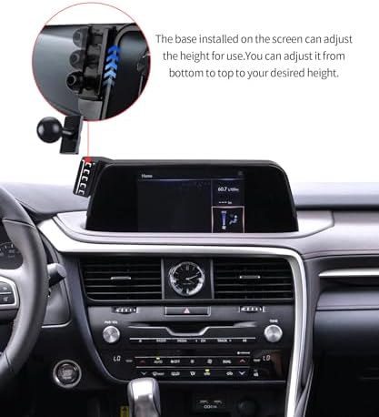 Lexus RX/RX Hybrid 2020-2022 Premium Wireless Charging Phone Holder – 360° Rotating Magnetic Mount for Effortless Hands-Free Navigation & Enhanced Charging Efficiency – Sleek Design for Modern Drivers – Ultimate Car Accessory for Seamless Connectivity