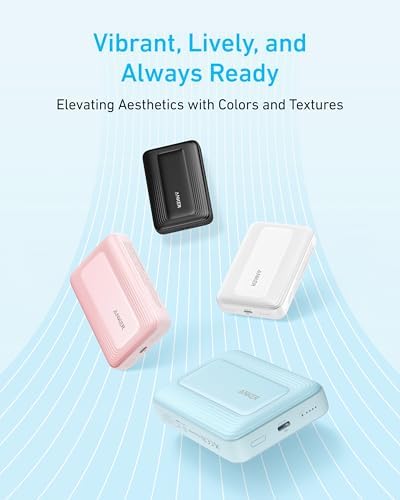 ANKER Zolo Magnetic Power Bank 10,000 m Ah – Ultra-Compact Wireless Charger with 30 W Fast Charging, Durable & Skin-Friendly Design for Seamless i Phone 16/15/14 Compatibility, Perfect for On-the-Go Power Solutions